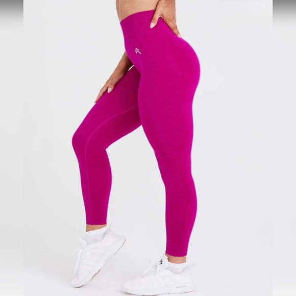 Oner Active Pants - Oner Active Effortless Seamless Leggings Fushia Pink
